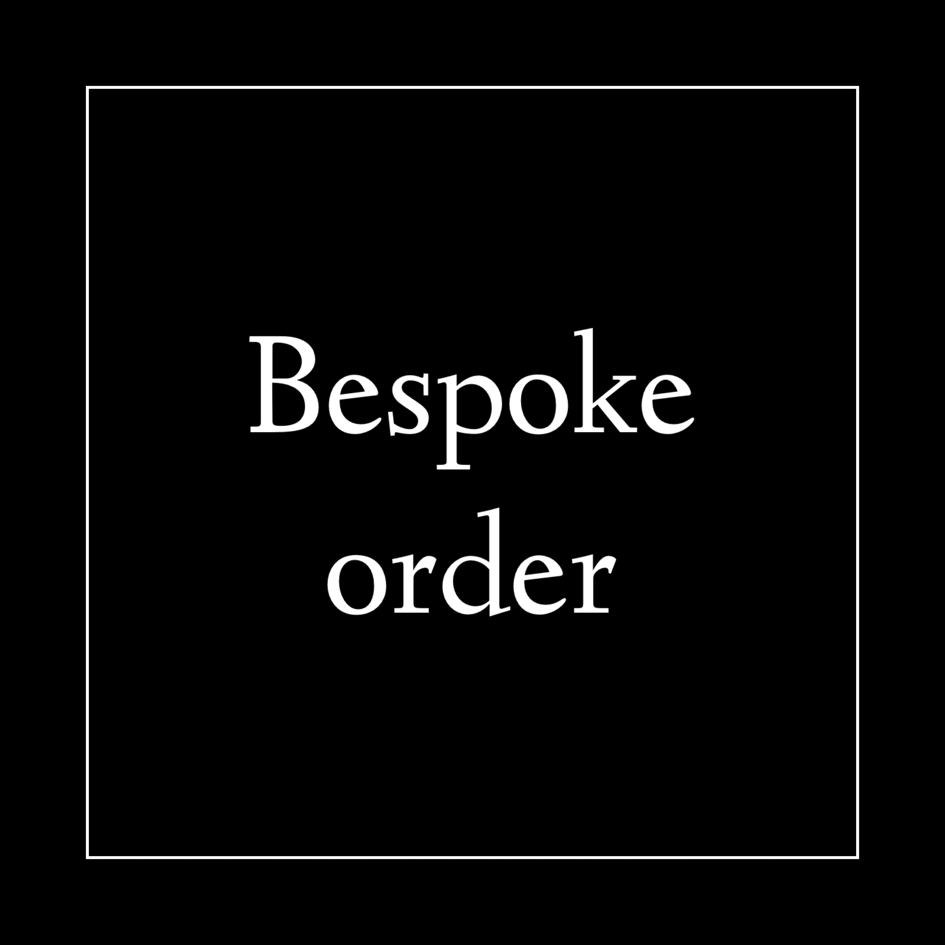 Bespoke made to order dress