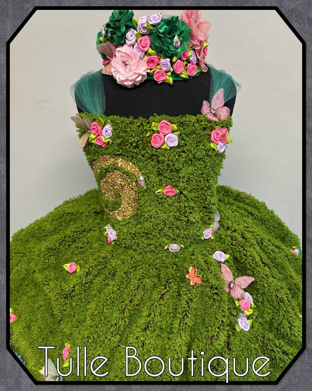 Girls toddlers Moana Te Fiti tutu dress, fancy dress costume