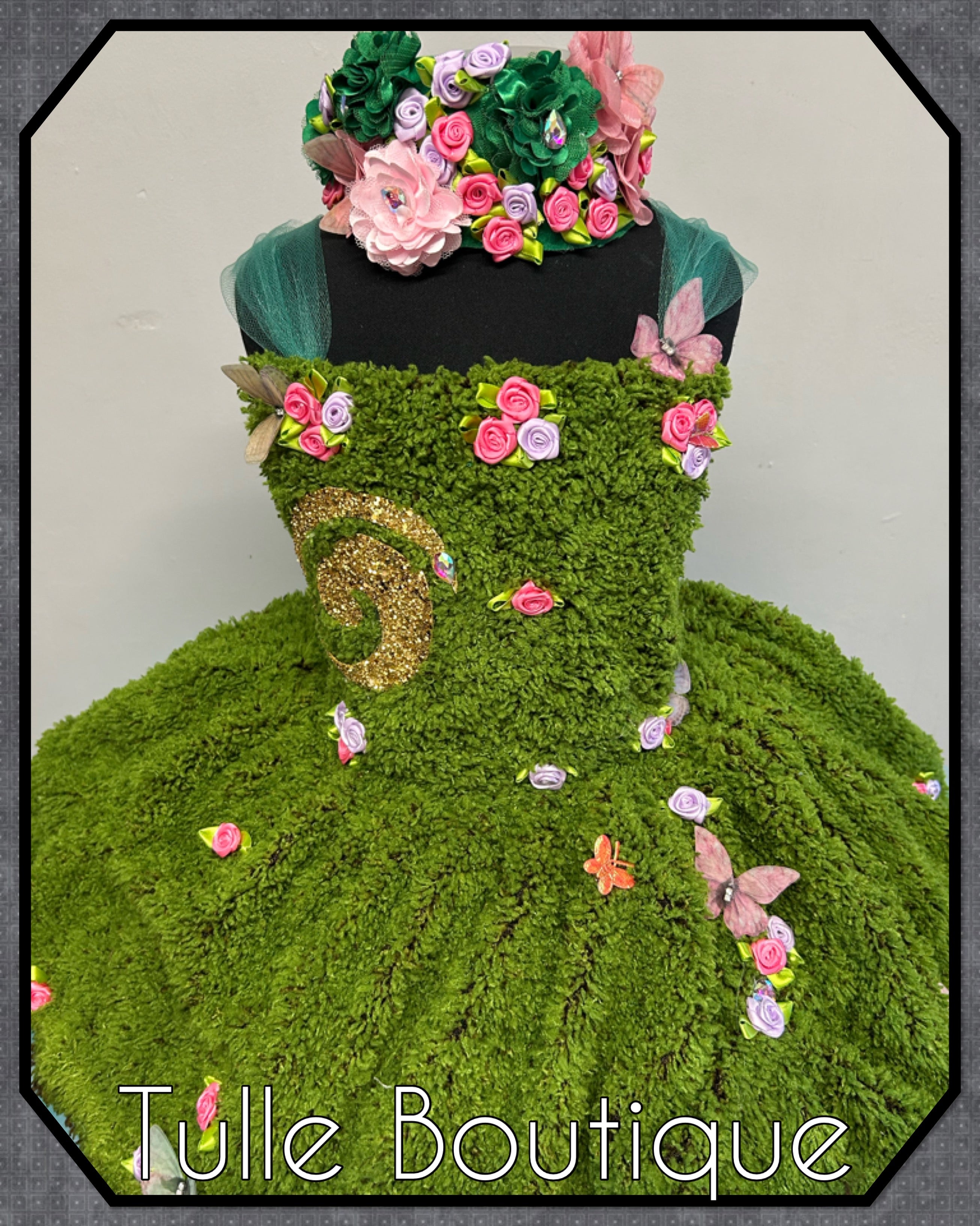 Girls toddlers Moana Te Fiti tutu dress, fancy dress costume