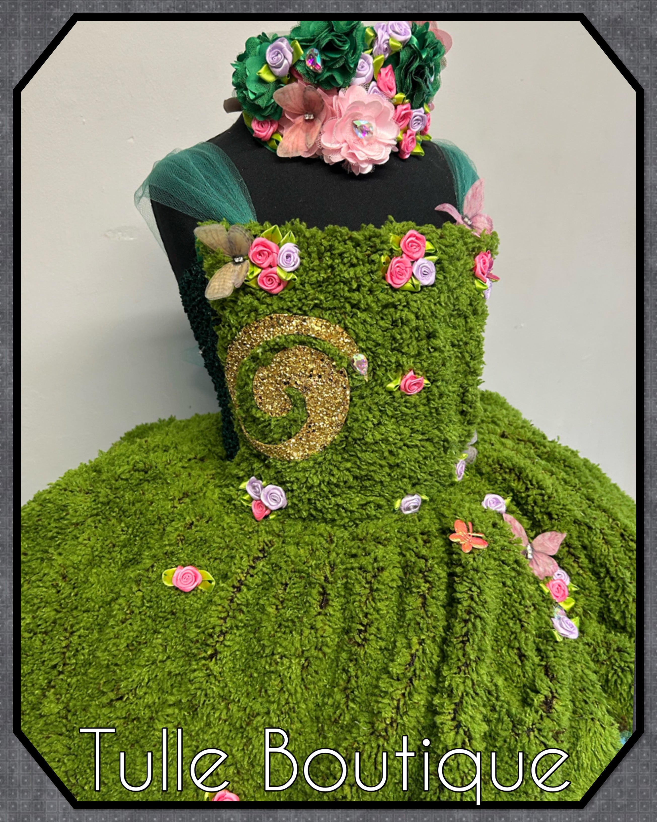 Girls toddlers Moana Te Fiti tutu dress, fancy dress costume