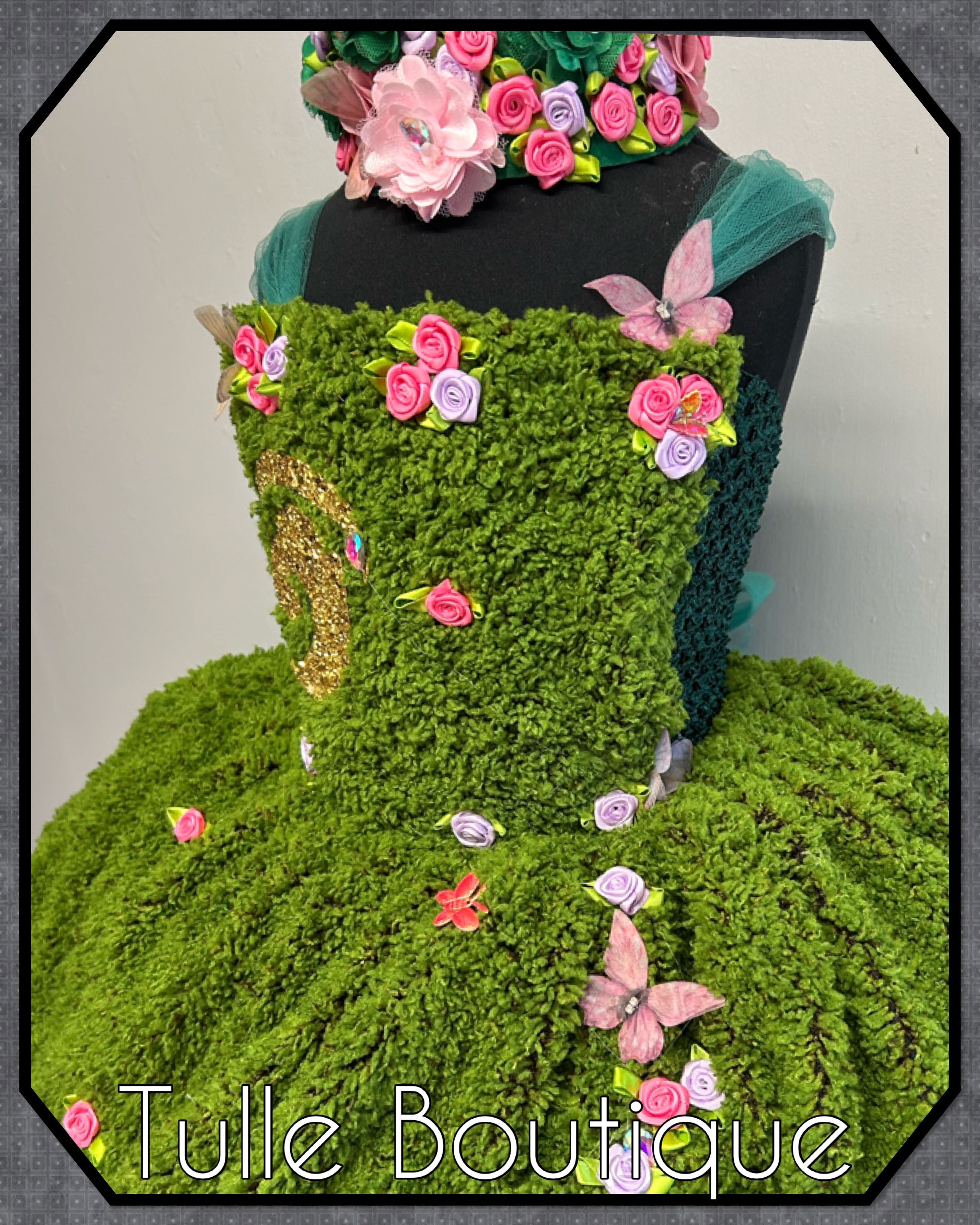 Girls toddlers Moana Te Fiti tutu dress, fancy dress costume