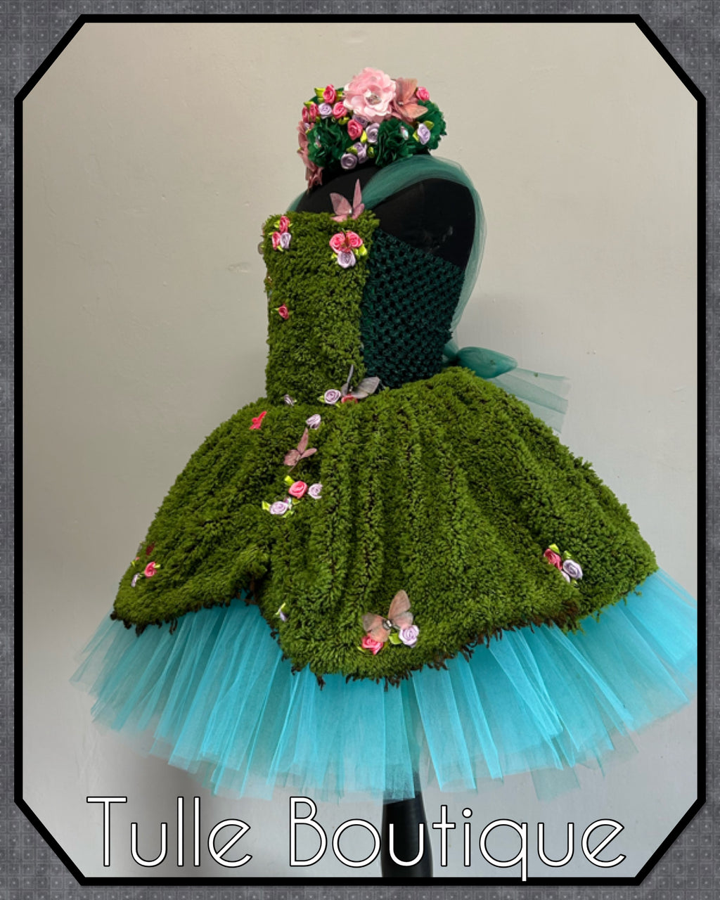 Girls toddlers Moana Te Fiti tutu dress, fancy dress costume