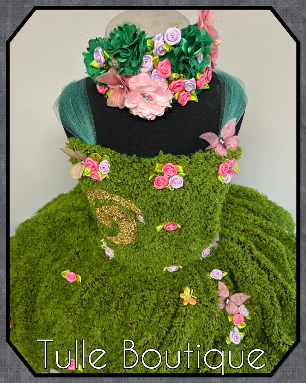 Girls toddlers Moana Te Fiti tutu dress, fancy dress costume