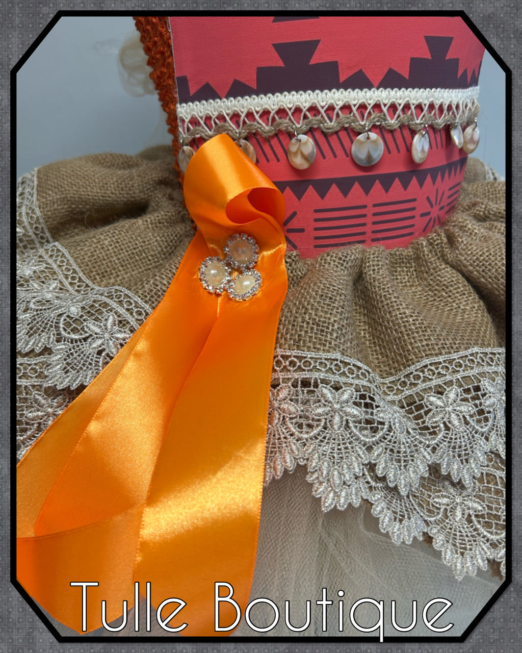 Girls toddlers Moana tutu dress, ballgown, fancy dress costume