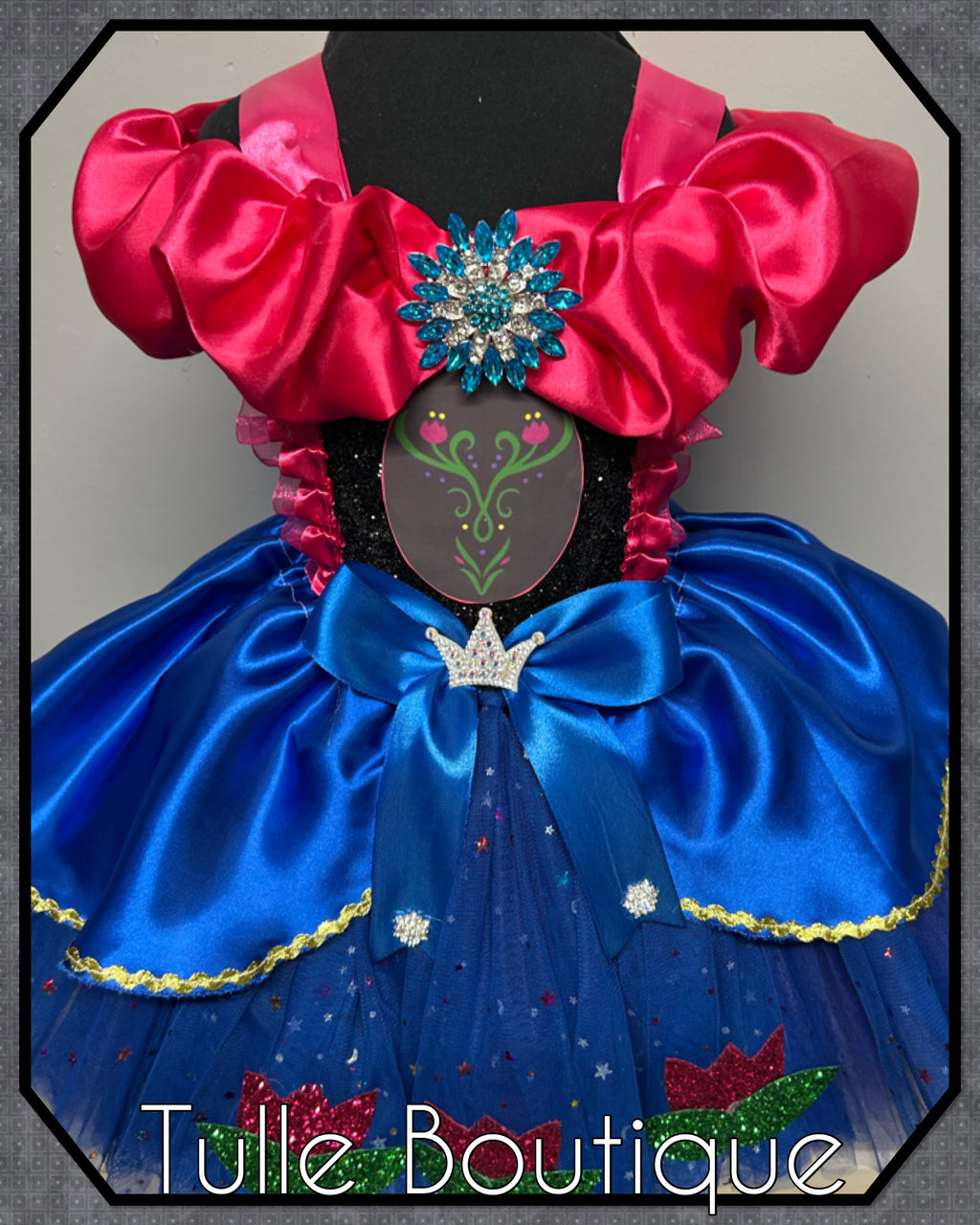 Girls toddlers Frozen Anna tutu dress, ballgown, fancy dress costume
