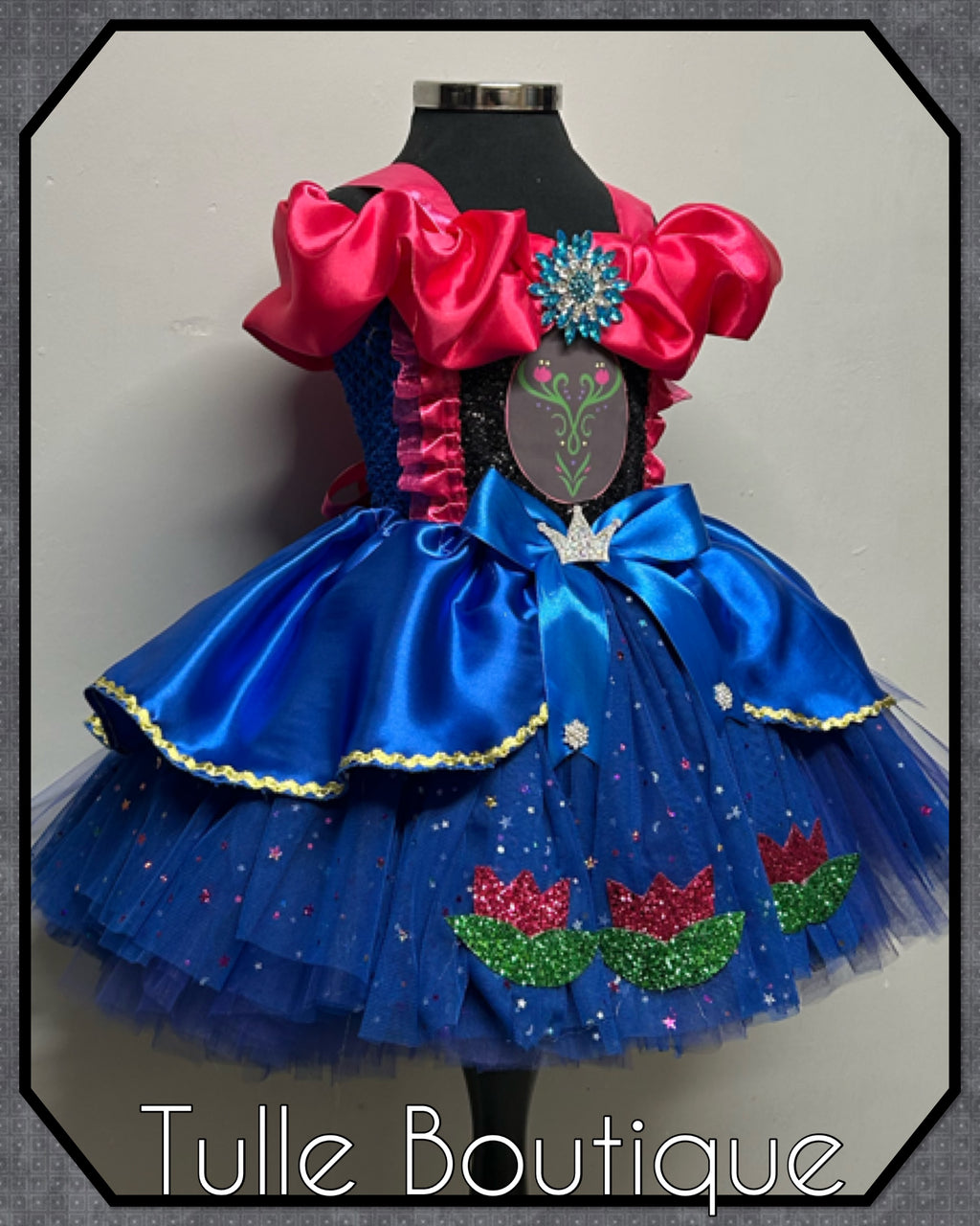Girls toddlers Frozen Anna tutu dress, ballgown, fancy dress costume