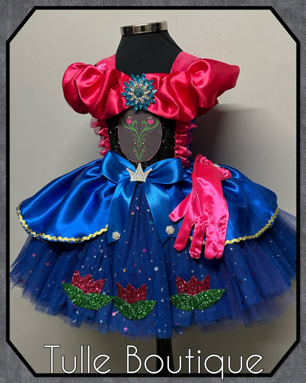 Girls toddlers Frozen Anna tutu dress, ballgown, fancy dress costume