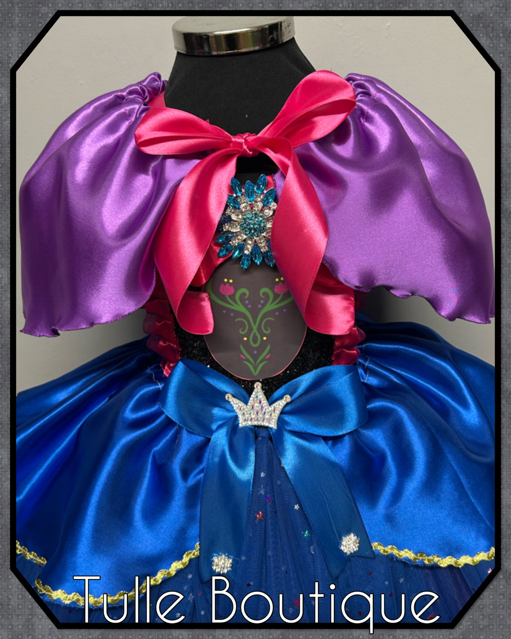 Girls toddlers Frozen Anna tutu dress, ballgown, fancy dress costume